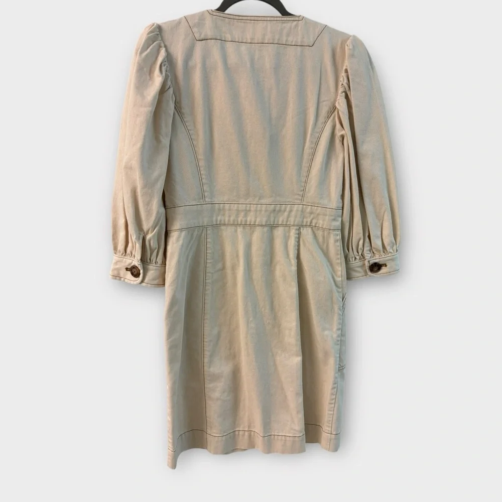 NWT Tory Burch Puff Denim Dress - Picture 12 of 13